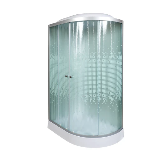 Душевая кабина Deto L 902 L 120х80 с электрикой